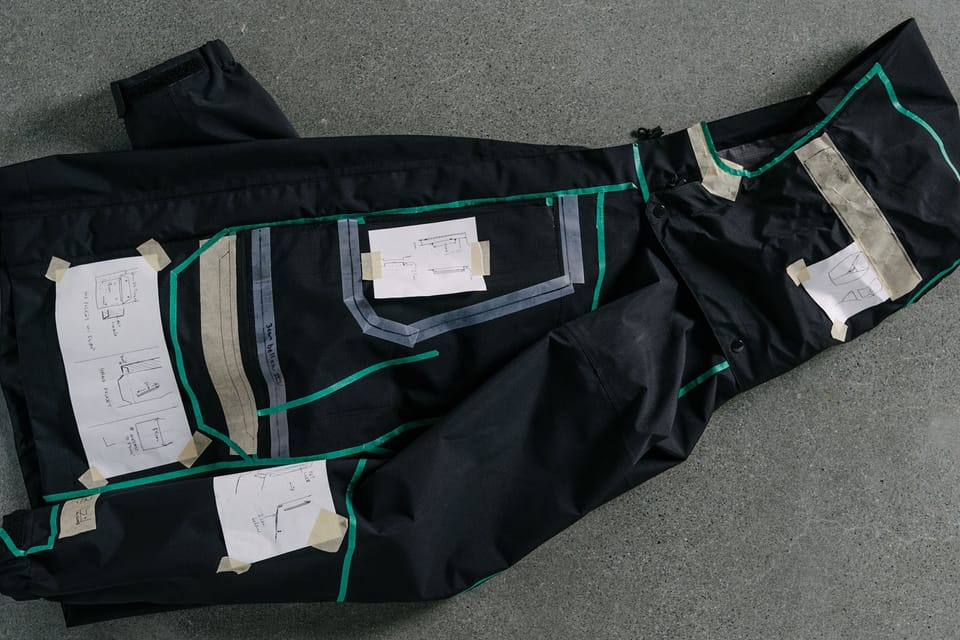 Haven in house label goretex jacket